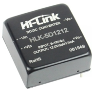M&oacute;dulo Conversor DC-DC HLK-5D1212 9-18V para 12V