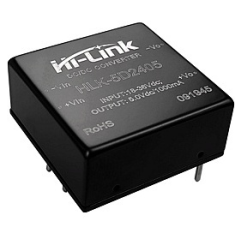 M&oacute;dulo conversor DC-DC HLK-5D2405 18-36V para 5V