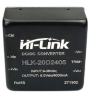 M&oacute;dulo conversor DC-DC HLK-20D2405 9 a 36 V para 5 V