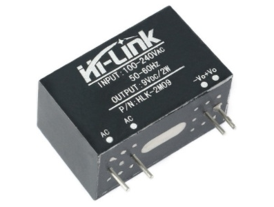 M&oacute;dulo fonte AC-DC HLK-2M09 220 V para 9 V - Imagem 1