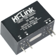 M&oacute;dulo fonte AC-DC HLK-2M09 220 V para 9 V