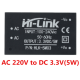 HLK-5M03 M&oacute;dulo Fonte AC-DC 220V para 3,3V, Conversor de Tens&atilde;o - Thumb - 1