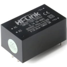 HLK-5M09 M&oacute;dulo Conversor AC-DC 220V para 9V