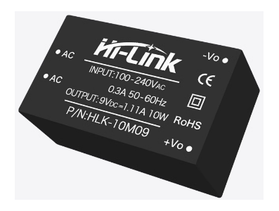 M&oacute;dulo fonte AC-DC HLK-10M09 220V para 9V - Imagem 1