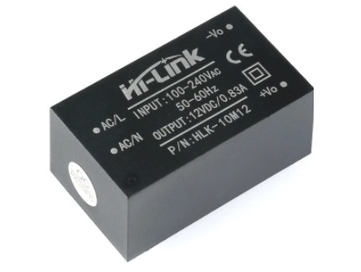 HLK-10M12 M&oacute;dulo Conversor AC-DC 220V para 12V - Imagem 1