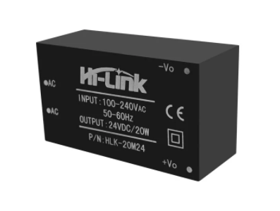 M&oacute;dulo fonte AC-DC HLK-20M24 220V para 24V, Conversores DC-DC - Imagem 1