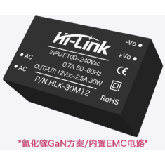 M&oacute;dulo Fonte AC-DC HLK-30M12 220V para 12V