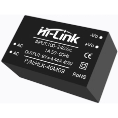 M&oacute;dulo conversor HLK-40M09 AC-DC 220V para 9V