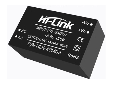 M&oacute;dulo conversor HLK-40M09 AC-DC 220V para 9V - Imagem 1