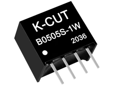 K-CUT B0505S-1W Conversor DC-DC isolado 5 V para 5 V 1 W - Imagem 1