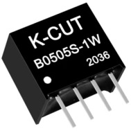 K-CUT B0505S-1W Conversor DC-DC isolado 5 V para 5 V 1 W