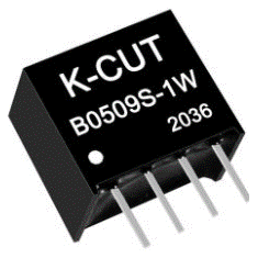 K-CUT B0509S-1W M&oacute;dulo Conversor DC-DC Isolado Step-up 5 a 9 V