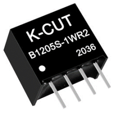K-CUT B1205S-1W Conversor DC-DC isolado 12 para 5 V step-down