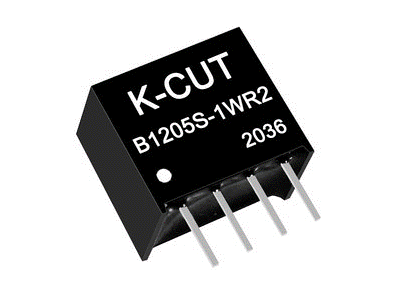 K-CUT B1205S-1W Conversor DC-DC isolado 12 para 5 V step-down - Imagem 1