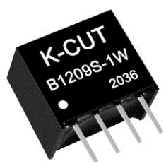 K-CUT B1209S-1W M&oacute;dulo Conversor DC-DC Isolado Step-down 12V para 9V