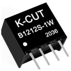 M&oacute;dulo DC-DC isolado K-CUT B1212S-1W 12 V para 12 V