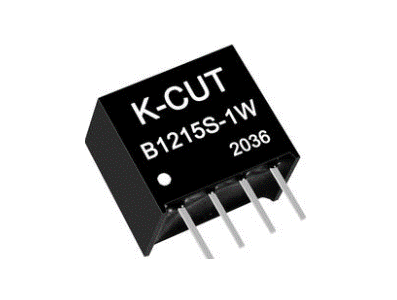 K-CUT B1215S-1W Conversor DC-DC Isolado Elevador 12 para 15 V - Imagem 1