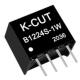 K-CUT B1224S-1W M&oacute;dulo Conversor DC-DC Elevador Isolado 12 para 24 V - Thumb - 1