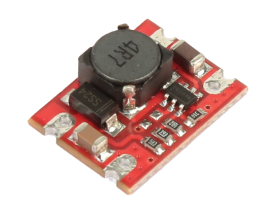 M&oacute;dulo conversor DC-DC elevador de 2V a 5V para sa&iacute;da 5V - Imagem 1