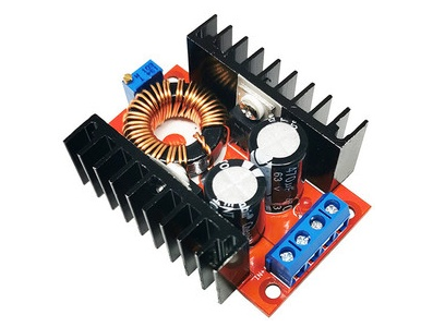150W DC-DC 10-32V to 12-35V  Boost Converter, Car / Vehicle Power Supply Module - Imagem 1