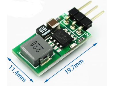 Regulador de tens&atilde;o 5 V / 1 A (substituto LM7805), entrada 5,5 a 32 V, conversor DC-DC - Imagem 1