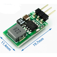 Regulador de tens&atilde;o 5 V / 1 A (substituto LM7805), entrada 5,5 a 32 V, conversor DC-DC
