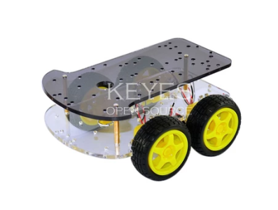 Chassi Smart Car 4x4 Duplo - Imagem 1