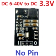 Conversor DC-DC DD38LOSA 3,3V, M&oacute;dulo Fonte 5W, Entrada DC 6 a 40V, Estabilizador de Tens&atilde;o