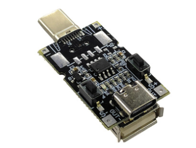 M&oacute;dulo Decoy Type-C com entrada QC2.0/3.0 placa acionadora Boost conversor DC-DC ajust&aacute;vel 9V/12V/20V - Imagem 1