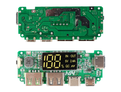 M&oacute;dulo booster e carregador para 18650 com display digital em barra e dupla sa&iacute;da USB 5 V 2,4 A - Imagem 7