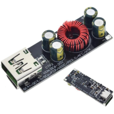 M&oacute;dulo conversor DC-DC Chip 3516 USB Type-C QC4.0/QC3.0 6-35V Carregamento r&aacute;pido