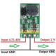 Conversor DC-DC Buck 5-40V para 3,7V 1A, placa reguladora de tens&atilde;o sem pinos - Thumb - 1