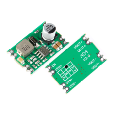 Conversor DC-DC step-down 8-55V para 5V 2A, m&oacute;dulo regulador em placa de circuito para alta corrente