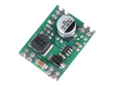 M&oacute;dulo conversor DC-DC buck rebaixador 6 V at&eacute; 55 V para 5 V, 600 mA de sa&iacute;da - Imagem 1