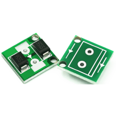 Conversor DC-DC de corrente constante 60V 10A com diodo anti-revers&atilde;o, verde