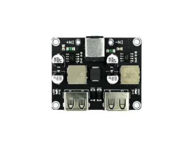 M&oacute;dulo Conversor DC-DC Buck Step-Down 2 Canais USB QC3.0/QC2.0 6-32V para 3V, 9V, 12V, 24V Carregador R&aacute;pido - Imagem 7