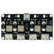 Conversor DC-DC buck 4 canais USB com QC3.0/QC2.0, m&oacute;dulo step-down 6&ndash;32V com sa&iacute;das 3V, 9V, 12V e 24V - Thumb - 1