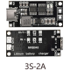 M&oacute;dulo Booster e Carregador 3S 12,6V 2A para 18650 Li-ion com entrada Type-C - Thumb - 1