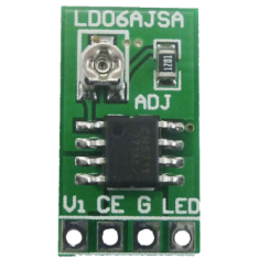 M&oacute;dulo Conversor DC-DC Driver LED Corrente Constante Ajust&aacute;vel 30 a 1500 mA DC 3,3 V / 3,7 V / 5 V