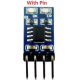 M&oacute;dulo controlador MPPT azul 3,7V/4,2V para carregamento de bateria 18650 de l&iacute;tio 1A com pontos de solda - Thumb - 1
