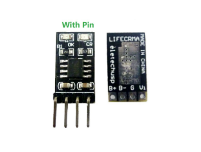 M&oacute;dulo carregador LiFePO4 LIFECRMA 3,2 V / 3,6 V, 1 A, preto, com soldagem, conversor DC-DC - Imagem 1