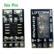 M&oacute;dulo carregador LiFePO4 LIFECRMA 3,2V/3,6V 1A preto conversor DC-DC