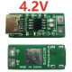 M&oacute;dulo carregador para bateria de l&iacute;tio 4,2V 1A com entrada Tipo C (Conversor DC-DC) - Thumb - 1