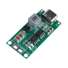 M&oacute;dulo conversor DC-DC carregador 3S 12,6 V 2 A para baterias 18650, entrada Type-C