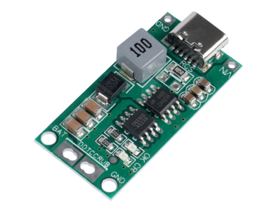 M&oacute;dulo conversor DC-DC carregador 3S 12,6 V 2 A para baterias 18650, entrada Type-C - Imagem 1