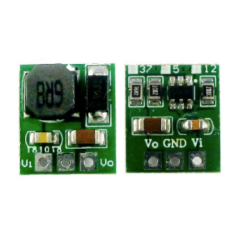 M&oacute;dulo conversor boost DC-DC mini 6W com entrada de 2,6 a 4,5 V e sa&iacute;da de 5 V