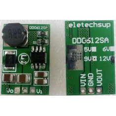 M&oacute;dulo Conversor DC-DC Boost 15W, entradas 3,3V/3,7V/3,8V/4,2V para 5V