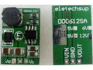 M&oacute;dulo Conversor DC-DC Boost 15W, entradas 3,3V/3,7V/3,8V/4,2V para 5V - Imagem 1