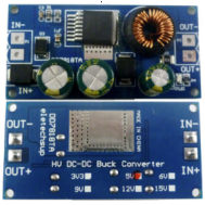 M&oacute;dulo Conversor DC-DC Buck Alta Tens&atilde;o 8 a 80V para 15V 2,1A