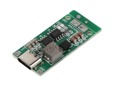 M&oacute;dulo carregador de bateria de l&iacute;tio 3S 12,6V 4A para 18650 com conector Type-C - Imagem 1